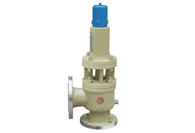 带散热器弹簧全启式安全阀