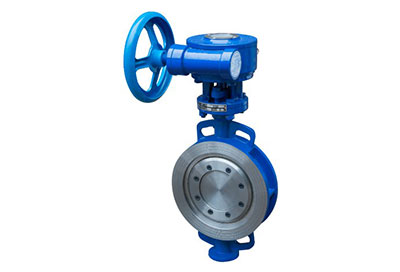 铸钢金属密封对夹式蝶阀